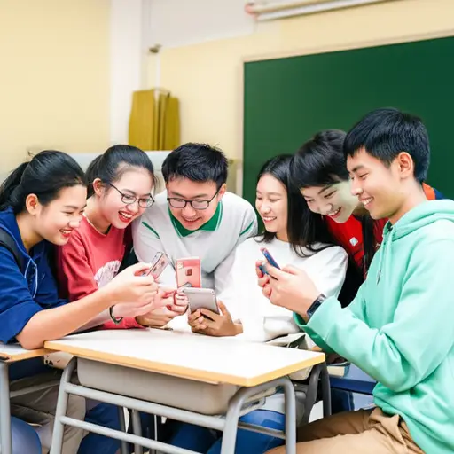 我们有一个班级群聊。