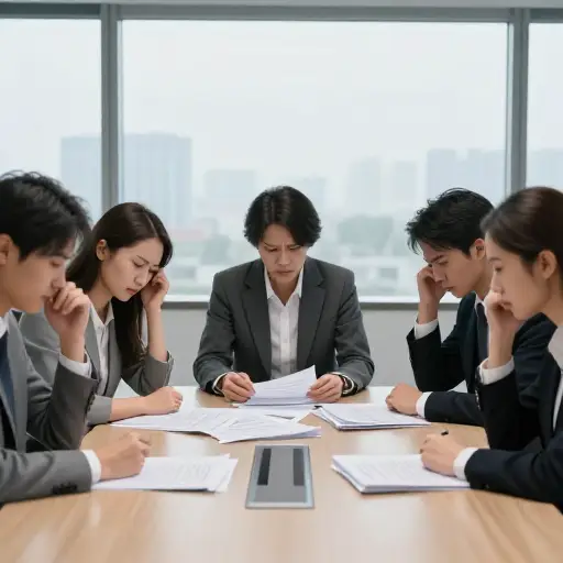 他们在工作中面临了一个无法忍受的情况。