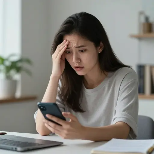 她正准备放弃时，突然接到了鼓励的电话。