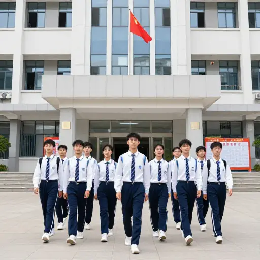 我们学校设定了非常高的标准，大多数学生都能达到。