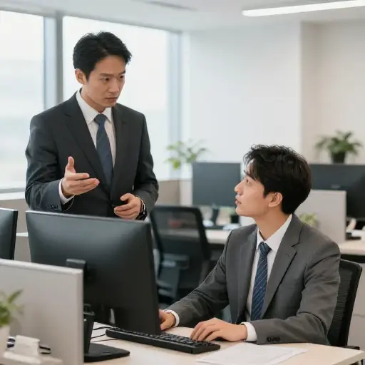 汤姆发号施令，好像他是经理一样。
