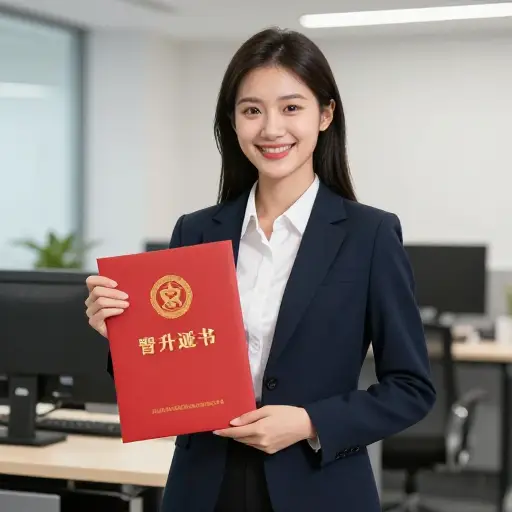 得到晋升后，她高兴极了。