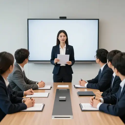 她成功地向委员会推销了这个计划。