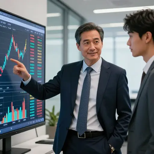 我信任他的判断；在金融方面，他显然了解他在说什么。