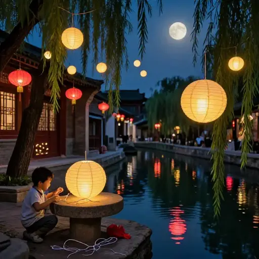元宵节标志着新年庆祝活动的结束。