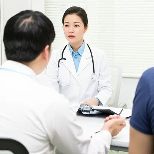 医生建议他每天做30分钟的锻炼来保持健康。