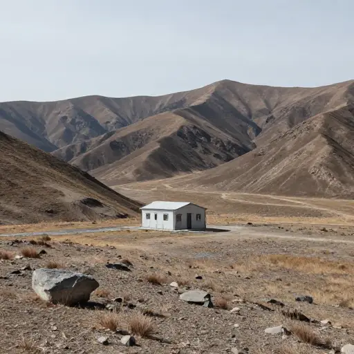 他们在偏远地区建立了一个研究站。