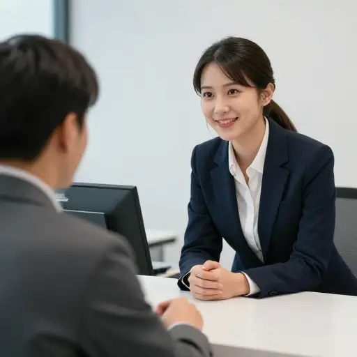 她处理投诉时很圆滑，确保顾客满意离开。