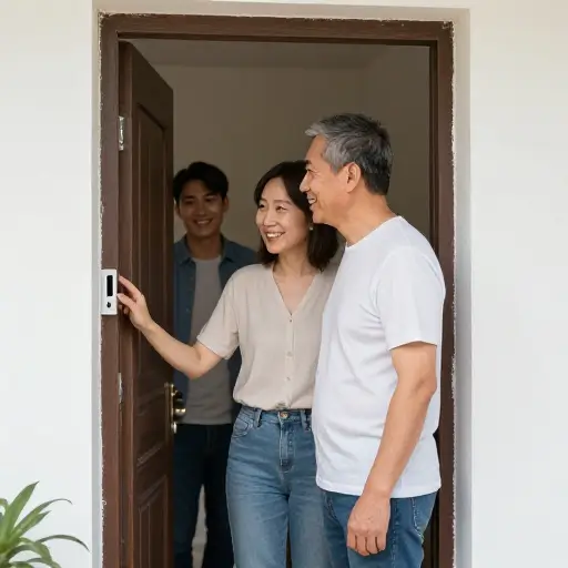 我认为你父母要来是件好事。