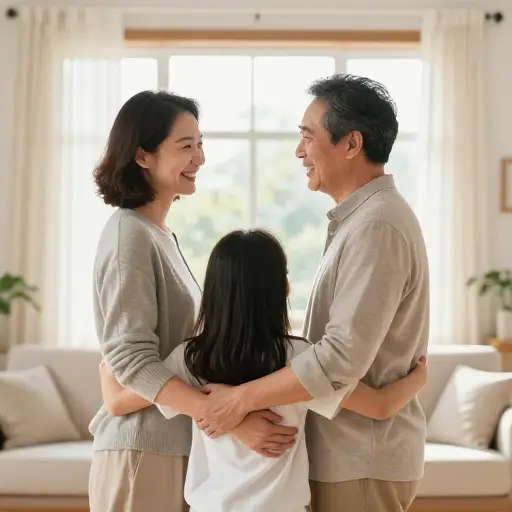 幸运的是，我的父母最终接受了我的想法，我很高兴地说他们非常支持。