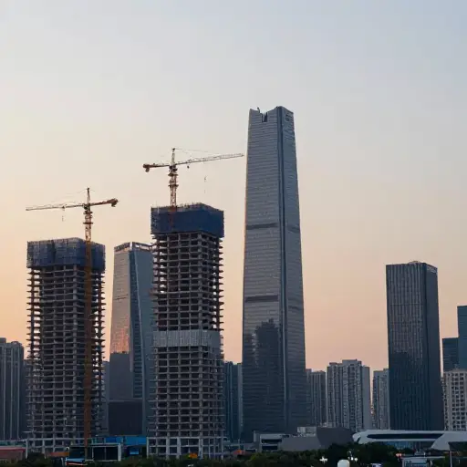 这股“建设热潮”已经兴起，一夜之间改变了城市的天际线。