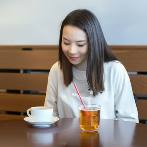 她喜欢茶和咖啡。