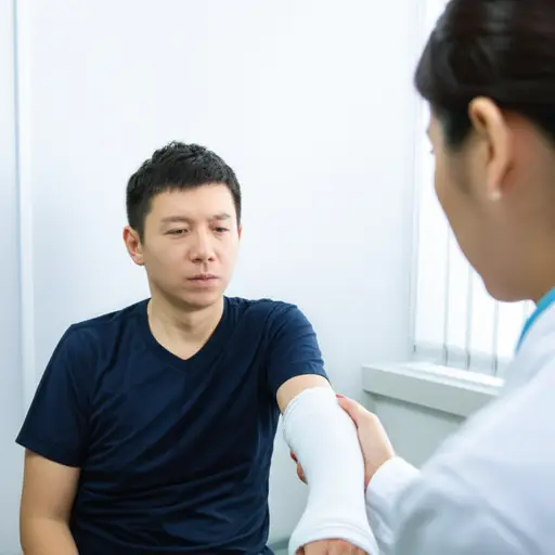 我的手臂骨折了，需要打石膏。