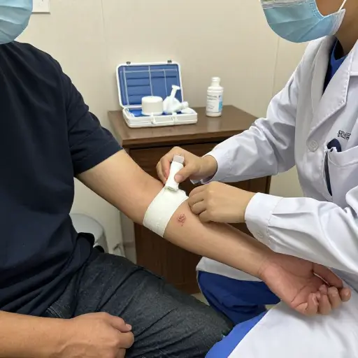 我知道如何治疗轻伤。