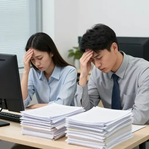 他们厌倦了每天处理工作中同样的问题。