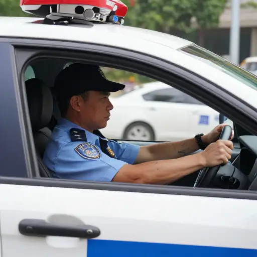 警察必须是技术娴熟的司机。