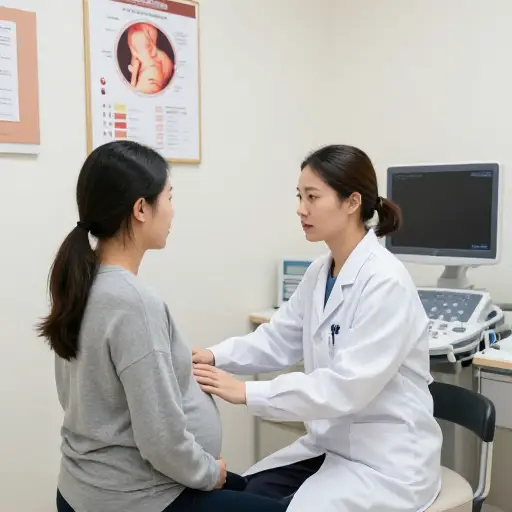 产前诊所为孕妇提供护理。