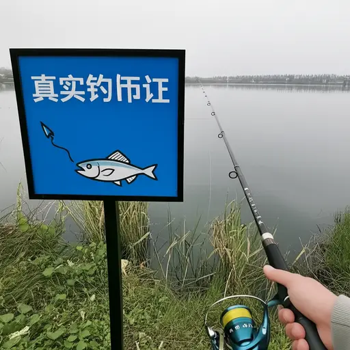 你需要申请许可证才能在这个区域钓鱼。