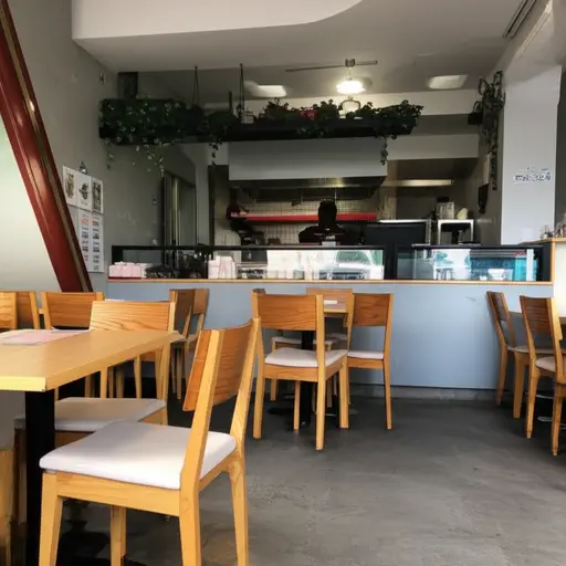 这家小餐馆的汉堡特别好吃。