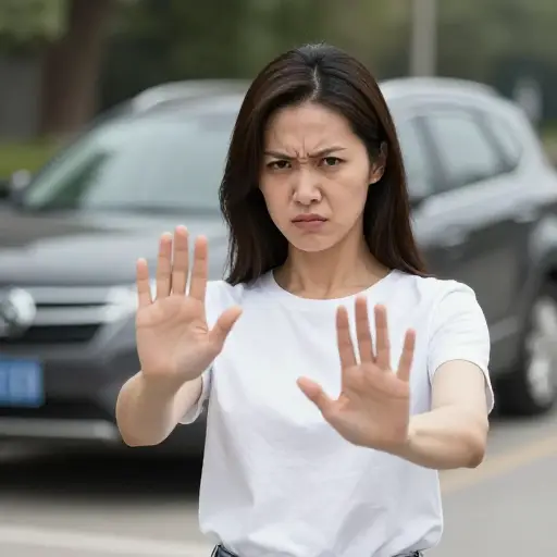 她说她绝不可能再把车借给我了。