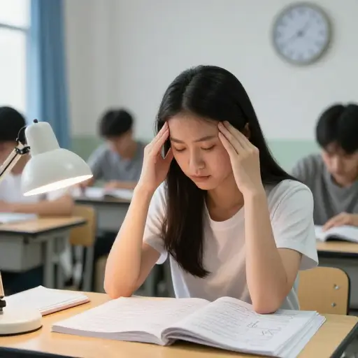 我本来不必为那场考试担心的。