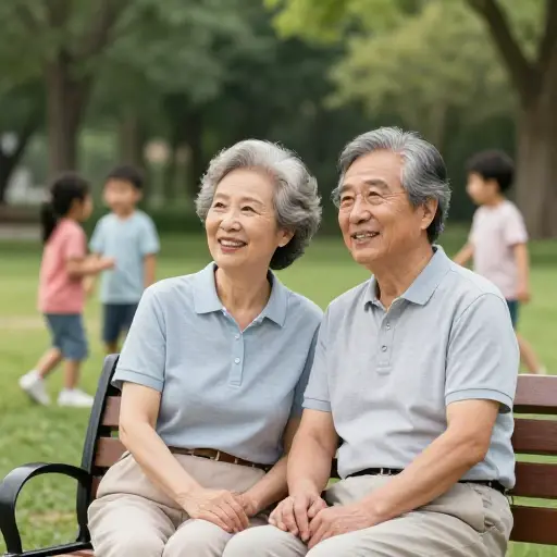 他们对孙辈们抱有浓厚的兴趣。