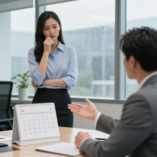 请为你上周五缺席会议提供一个合理的解释。