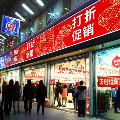 许多商家在节日期间提供特别折扣来吸引顾客。