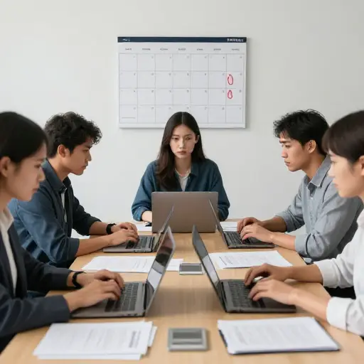 截止日期临近，所以我们必须加快速度。