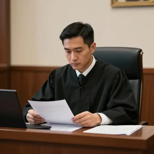 法官的裁决完全基于提交的证据。