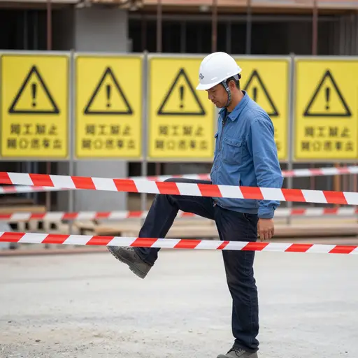 尽管多次警告，他仍然无视安全规程。