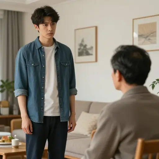 我不确定该告诉爸爸什么——我只好见机行事了。