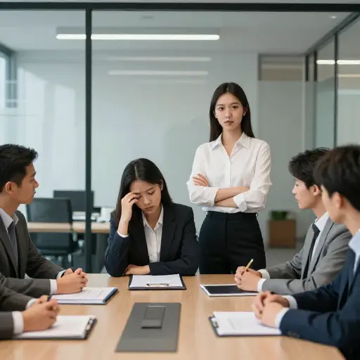 她宁愿冒着失业的风险也要为受到不公正批评的同事辩护。