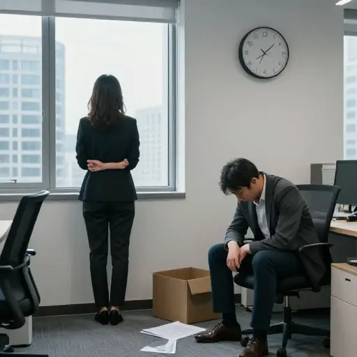 她对他失去工作的困境表现得如此冷漠。