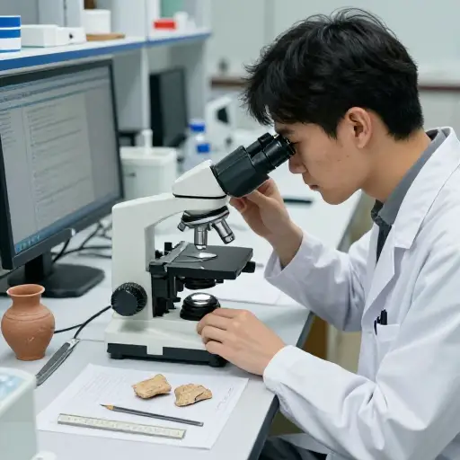 现代考古学运用科学方法分析文物并重建古代社会。