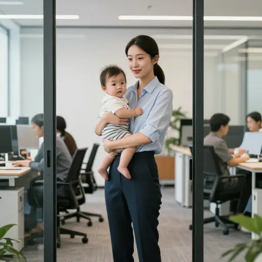 有多少百分比的女性在生完孩子后返回工作？