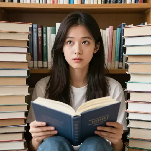 她对知识有着无法满足的渴望。