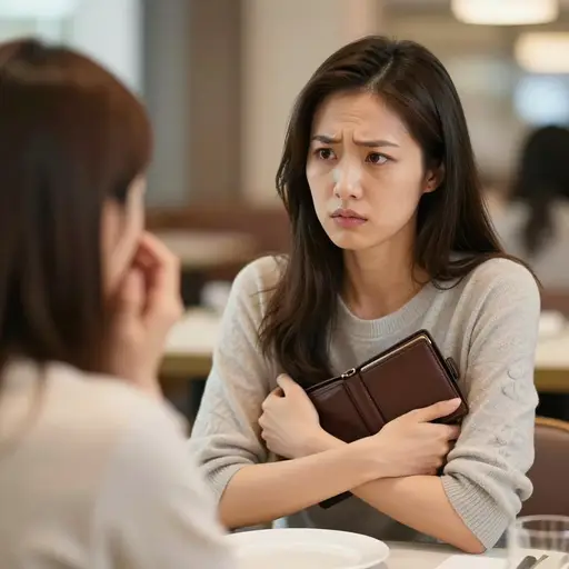 她如此吝啬，以至于离婚了，因为她不想和任何人分享她的钱，尽管她非常爱她的丈夫。