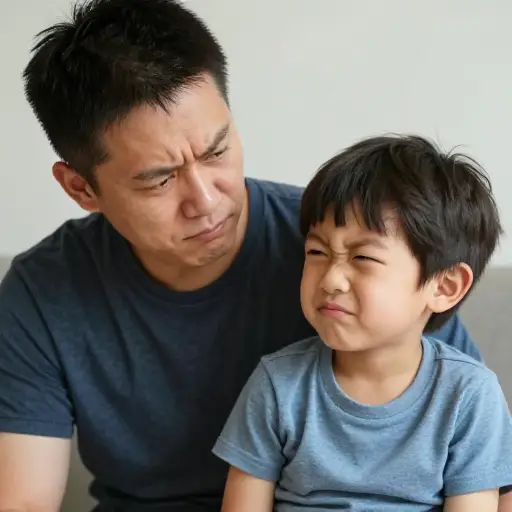 他幼稚的行为惹恼了成年人。