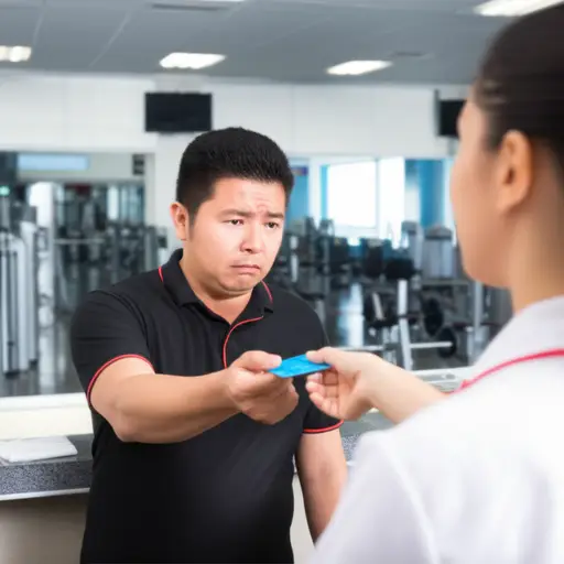 由于违反规定，他的会员资格被终止了。