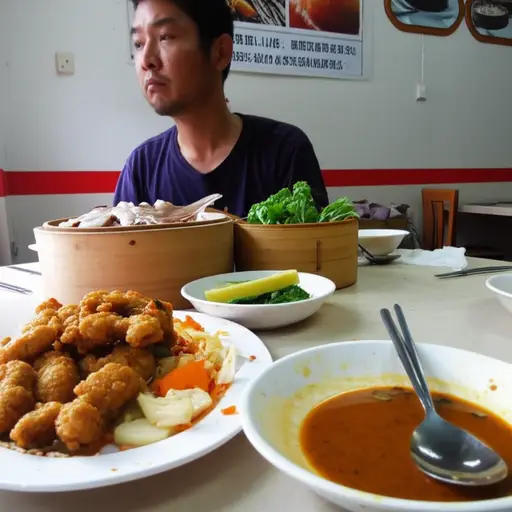 这家餐厅的食物质量很差。