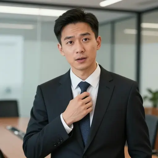 他没有完全说实话——换句话说，他在撒谎。