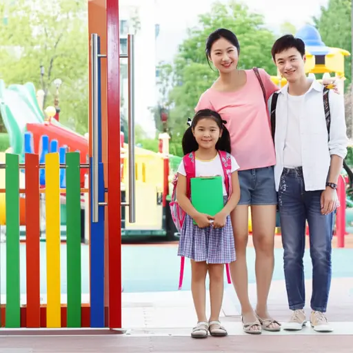 我们家最小的孩子刚上幼儿园。
