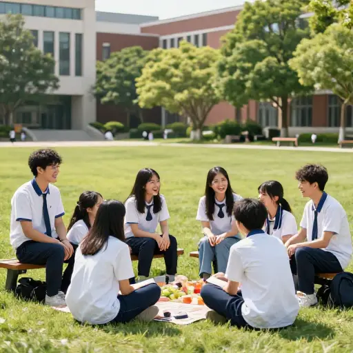 下课后，学生们应该通过社交来放松和娱乐。