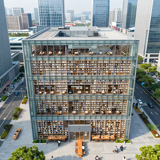 这座城市较小的图书馆将被合并成一个大型的中央图书馆。