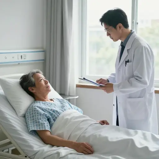 没有医疗干预，病人可能无法康复。