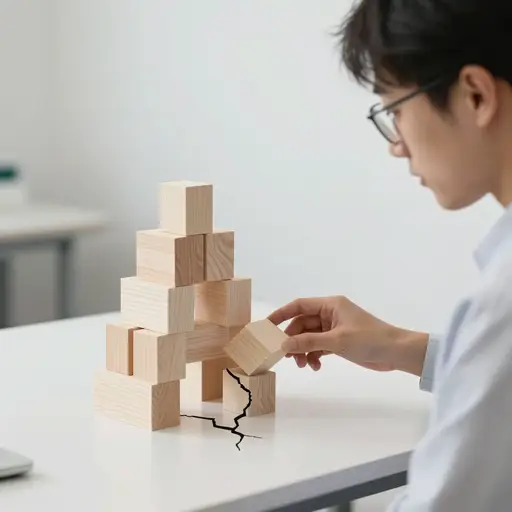 他的整个理论建立在一个错误的假设之上。