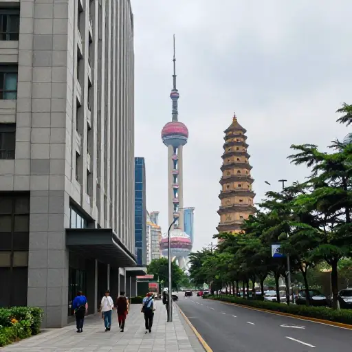 我们酒店离主要景点仅一步之遥。