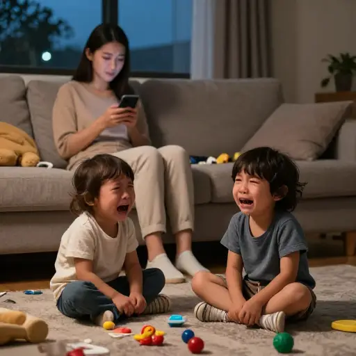 孩子们被留给不负责任的保姆照看，听凭其处置。