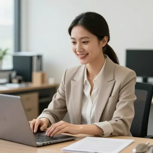 尽管收入丰厚，她依然非常谦虚，没有任何虚荣的表现。